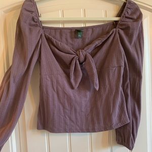 3/4 Mauve Top